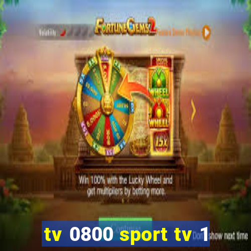 tv 0800 sport tv 1